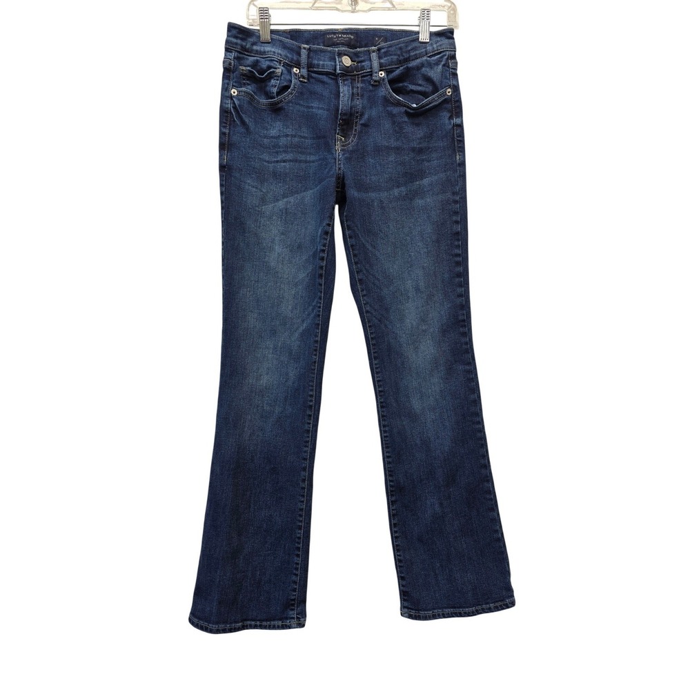 Lucky Brand Sweet Bootcut Jeans Womens 8/29 Dark Wash Stretch Denim Blue